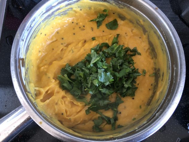 Pithla / Chickpea flour (Besan ) Curry